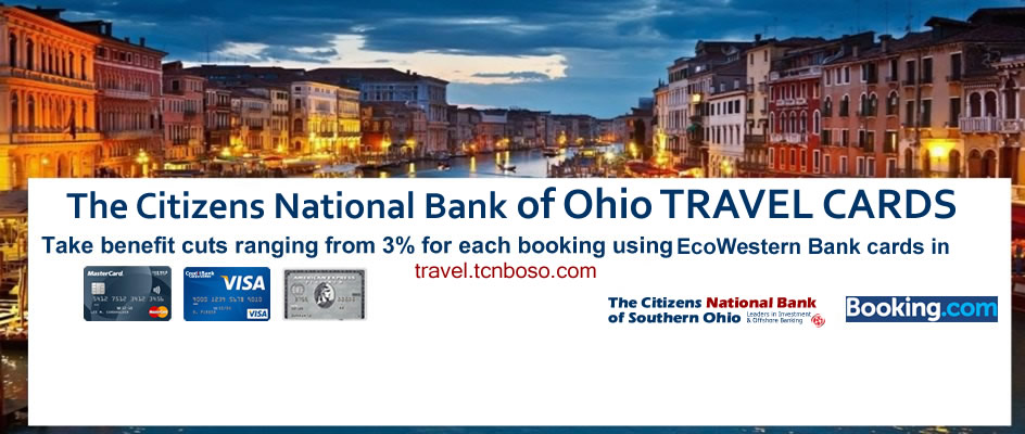 The Citizens National Bank of Southern Ohio TRAVEL CARDS